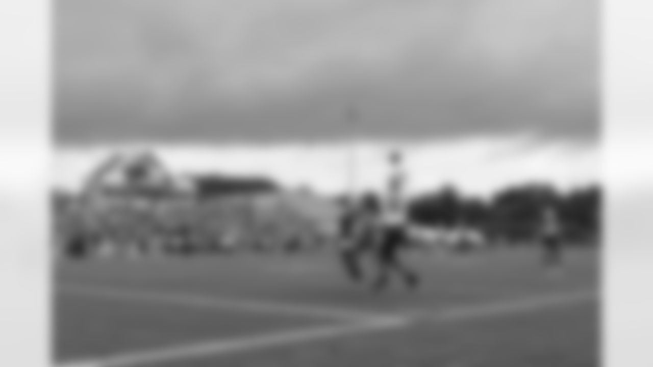 Trent Sherfield (16). Buffalo Bills Training Camp at St. John Fisher University, July 27, 2023.