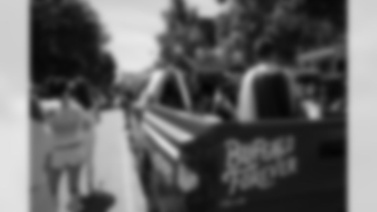 Staff members from Pegula Sports & Entertainment, the Buffalo Bills, Sabres, and Bandits participated in the Buffalo Pride Parade on June 5, 2022. Photo by Ben Green