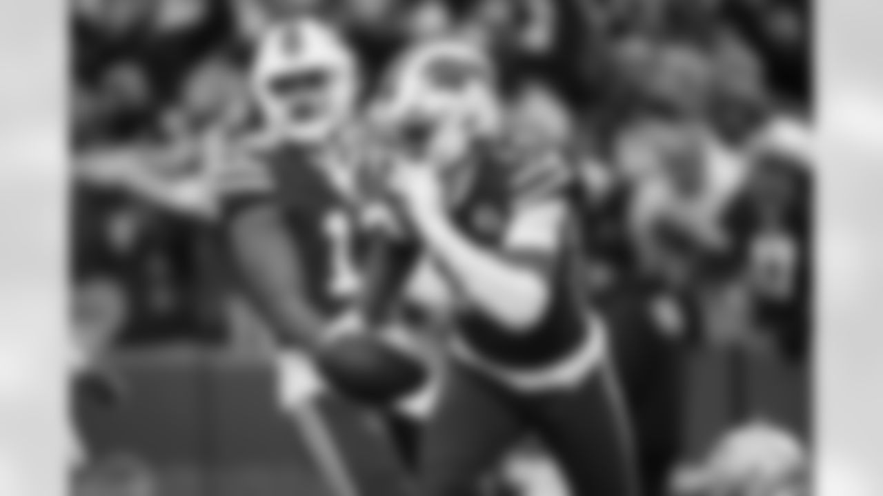 Buffalo Bills vs New England Patriots, Week 18, January 8, 2023 at Highmark Stadium.