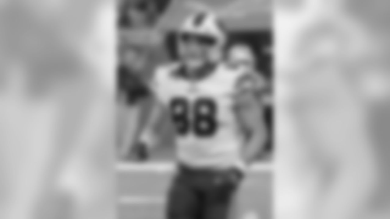 Buffalo Bills tight end Dawson Knox (88) Buffalo Bills vs Detroit Lions at Ford Field, August 23, 2019.
Photo by Bill Wippert
