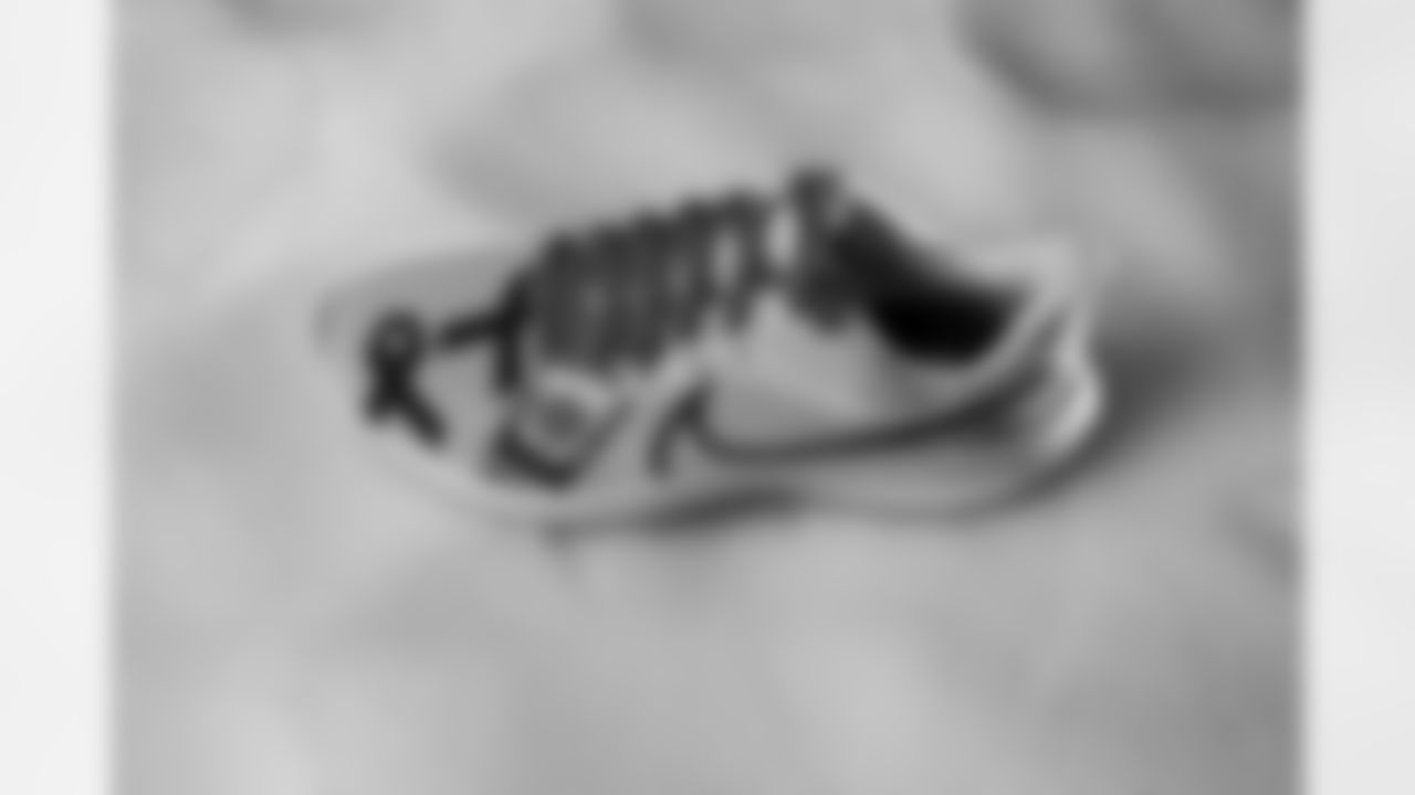 Sean McDermott's My Cause My Cleats in support of FARE, Skin Cancer Foundation, November 27, 2022 at One Bills Drive.