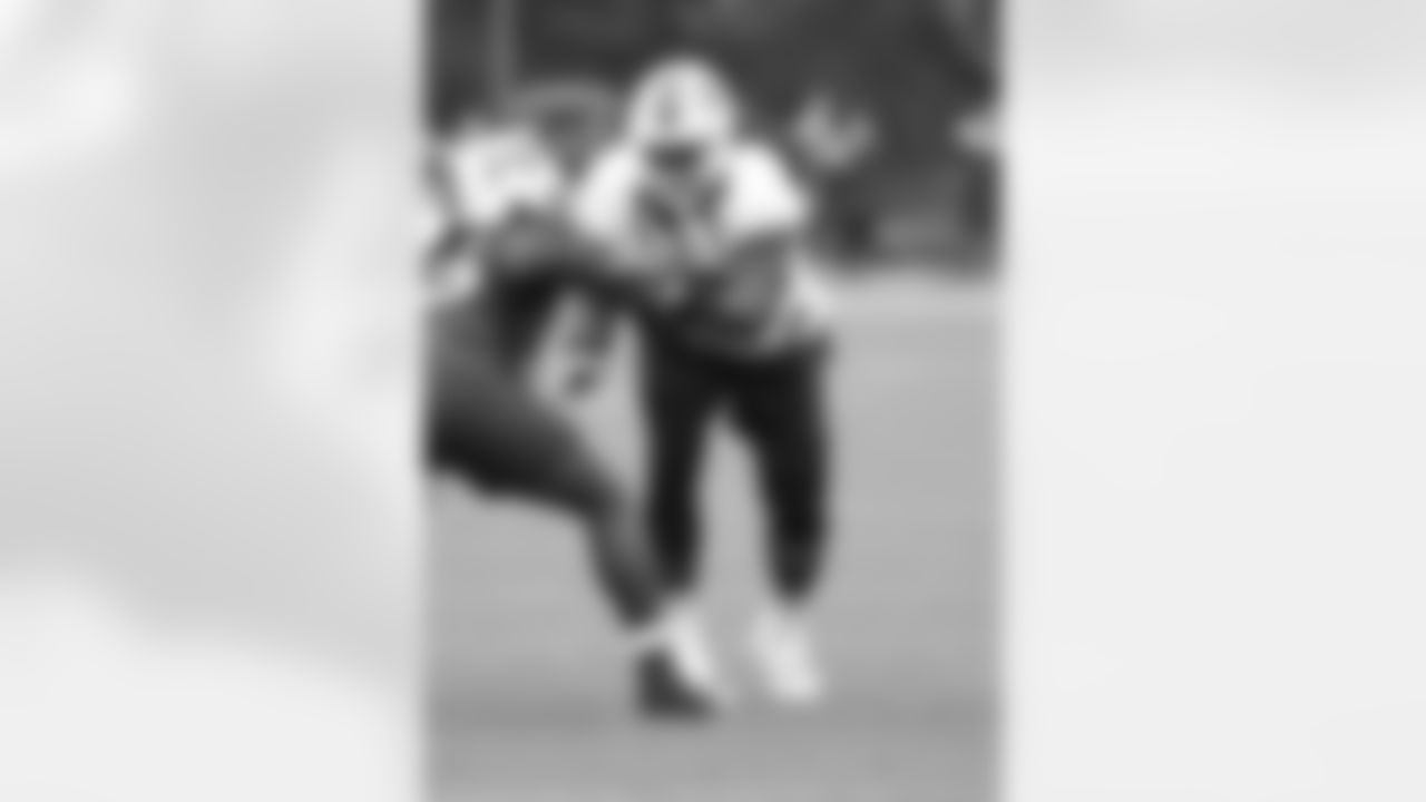 Brandon Shell (68). Buffalo Bills Training Camp at St. John Fisher University, August 10, 2023.