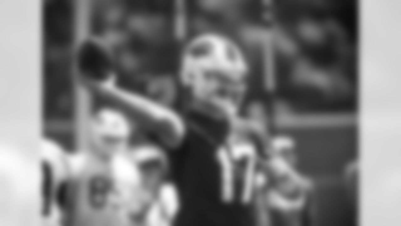 Josh Allen (17). Buffalo Bills Organized Team Activity. June 10, 2021. Photo by Bill Wippert