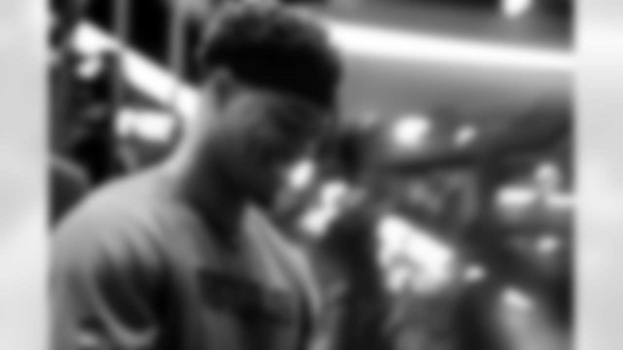 The Buffalo Bills workout at One Bills Drive, April 25, 2023 in Orchard Park, NY.