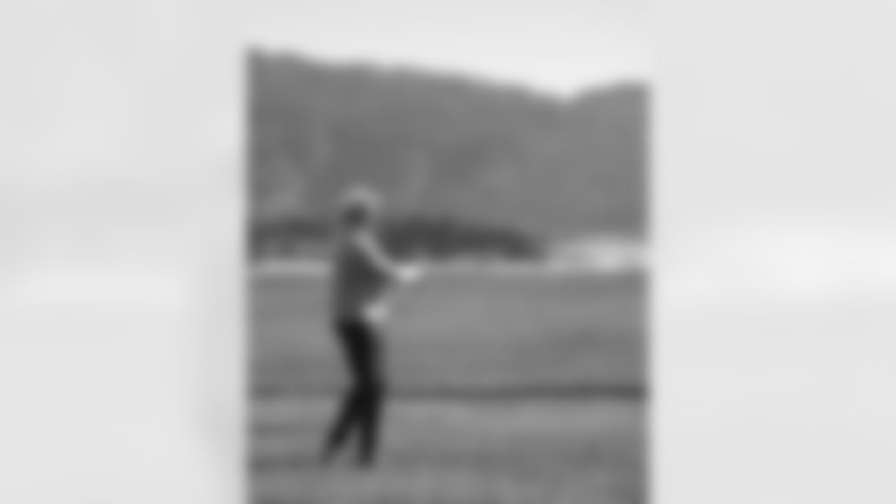 PEBBLE BEACH, CA - FEBRUARY 01: Josh Allen during practice for the AT&T Pebble Beach Pro-Am at Pebble Beach Golf Links on February 1, 2022 in Pebble Beach, California. (Photo by Keyur Khamar/PGA TOUR via Getty Images)