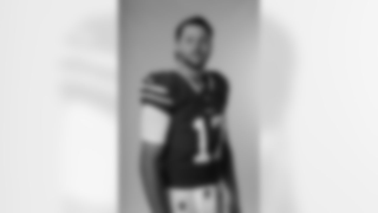 Josh Allen (17) at Buffalo Bills Media Day, June 12, 2023.