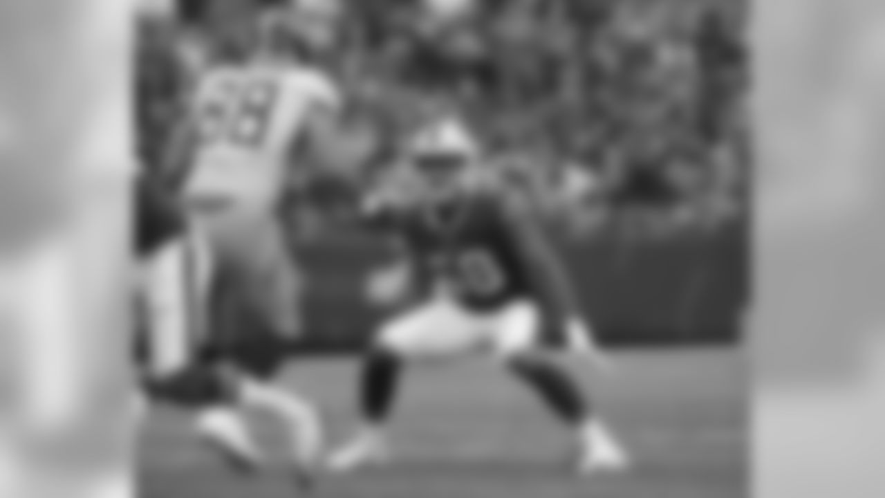 Buffalo Bills linebacker Matt Milano (58)
Buffalo Bills vs Tennessee Titans at New Era Field, October 7, 2018.
Photo by Bill Wippert