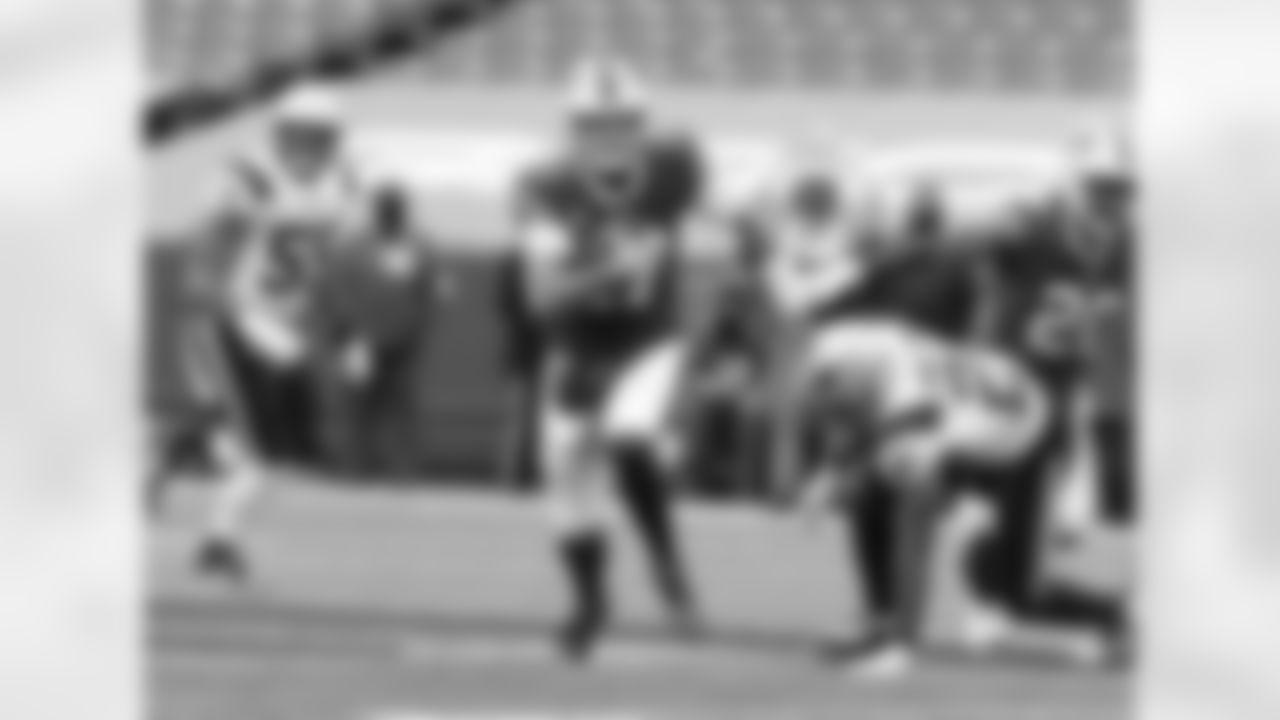 Josh Allen (17) Buffalo Bills vs New England Patriots, November 1, 2020 at Bills Stadium.
Photo by Bill Wippert