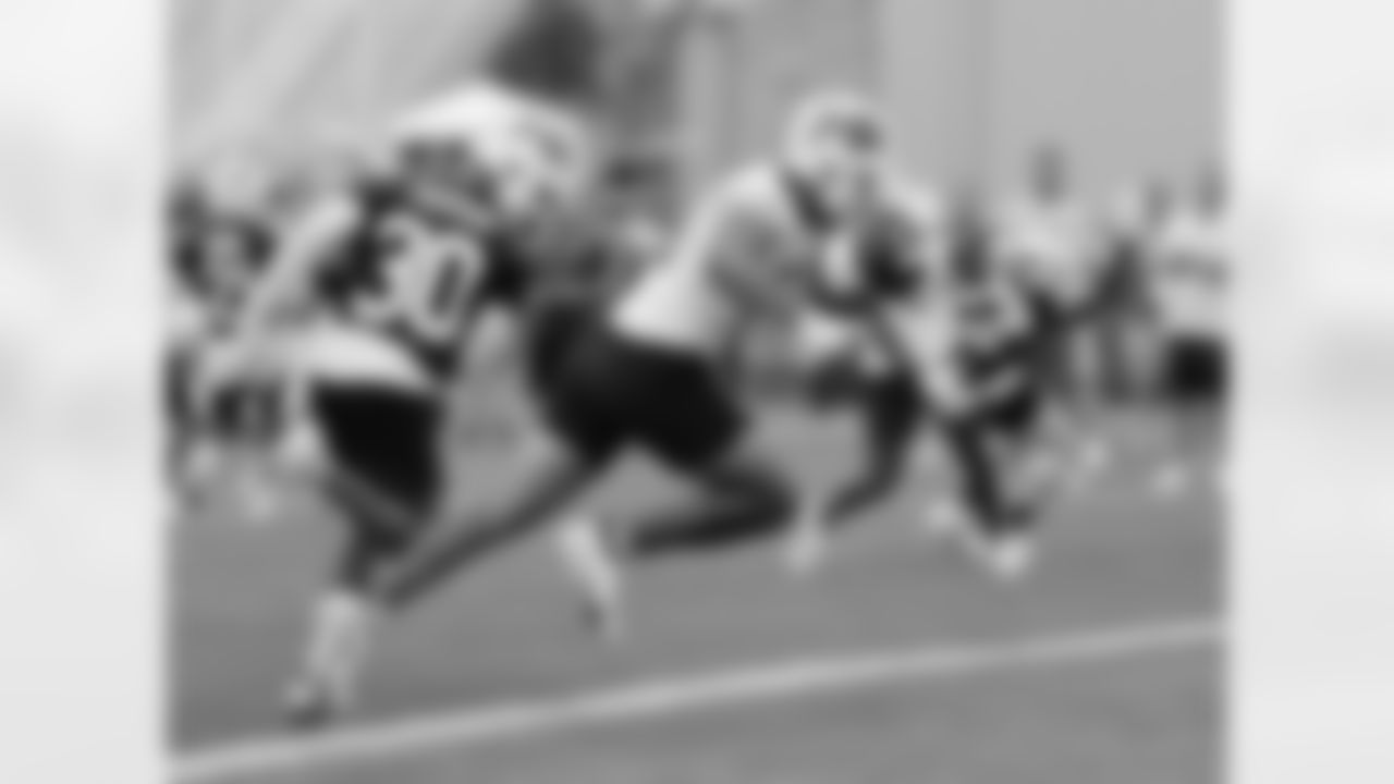 Gabriel Davis (13). Buffalo Bills open Training Camp at St. John Fisher, July 24, 2022. Photo by Bill Wippert
