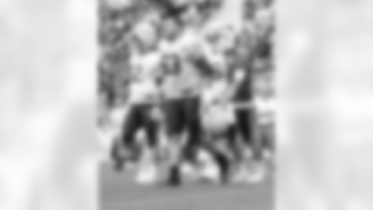 Greg Mancz (62), Kevin Jarvis (63). Buffalo Bills Training Camp at St. John Fisher University, August 1, 2023.