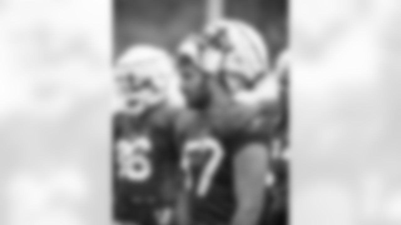 A.J. Epenesa (57). Buffalo Bills Training Camp. August 16, 2021. Photo by Bill Wippert