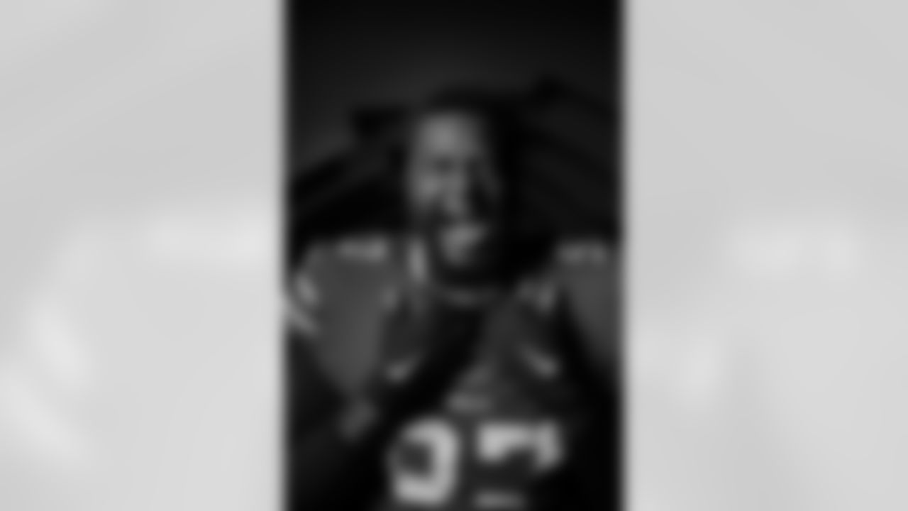 Jordan Phillips (97) at Buffalo Bills Media Day, June 12, 2023 in Orchard Park, NY.