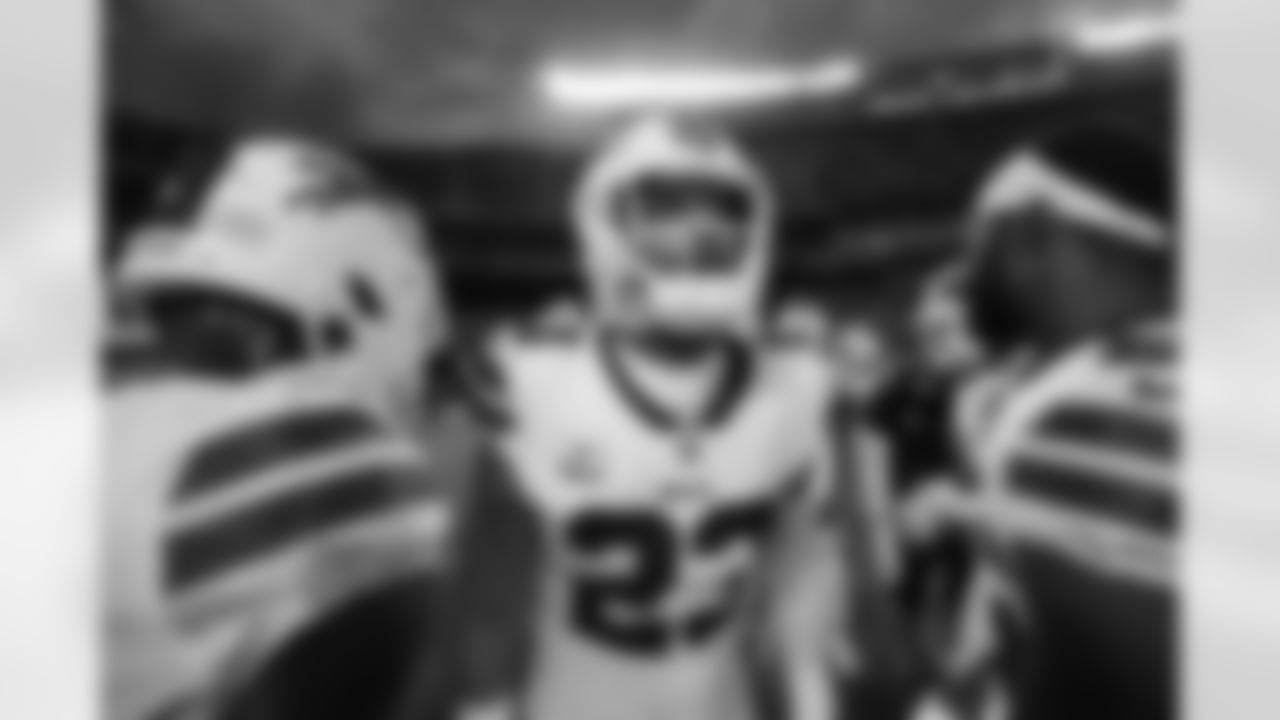 Micah Hyde (23). Buffalo Bills vs Kansas City Chiefs at GEHA Field at Arrowhead Stadium, October 10, 2021. Photo by Bill Wippert