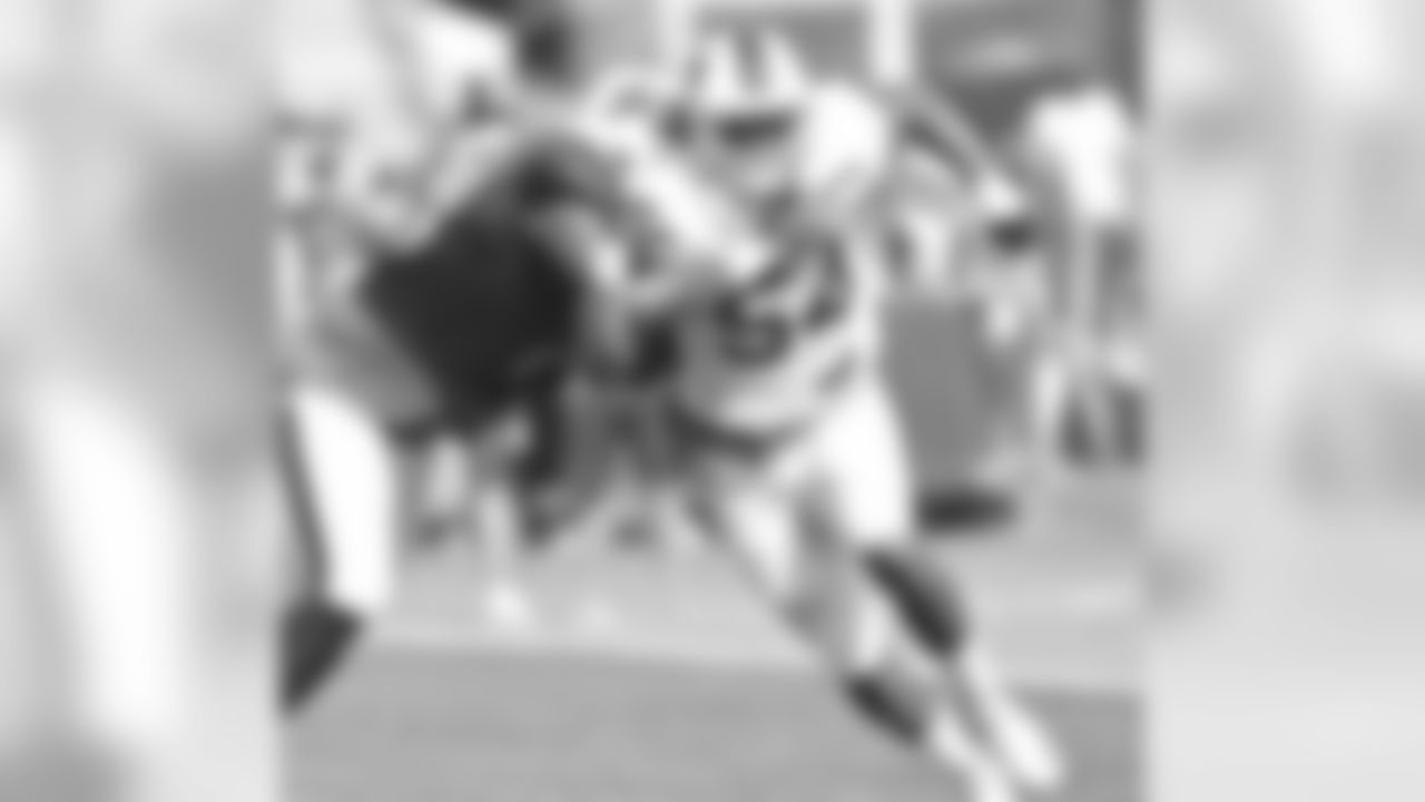 July 29, 2018, Pittsford, NY: Eddie Yarbrough in day four action from Buffalo Bills training camp at St. John Fisher College.
(Craig Melvin/Buffalo Bills)