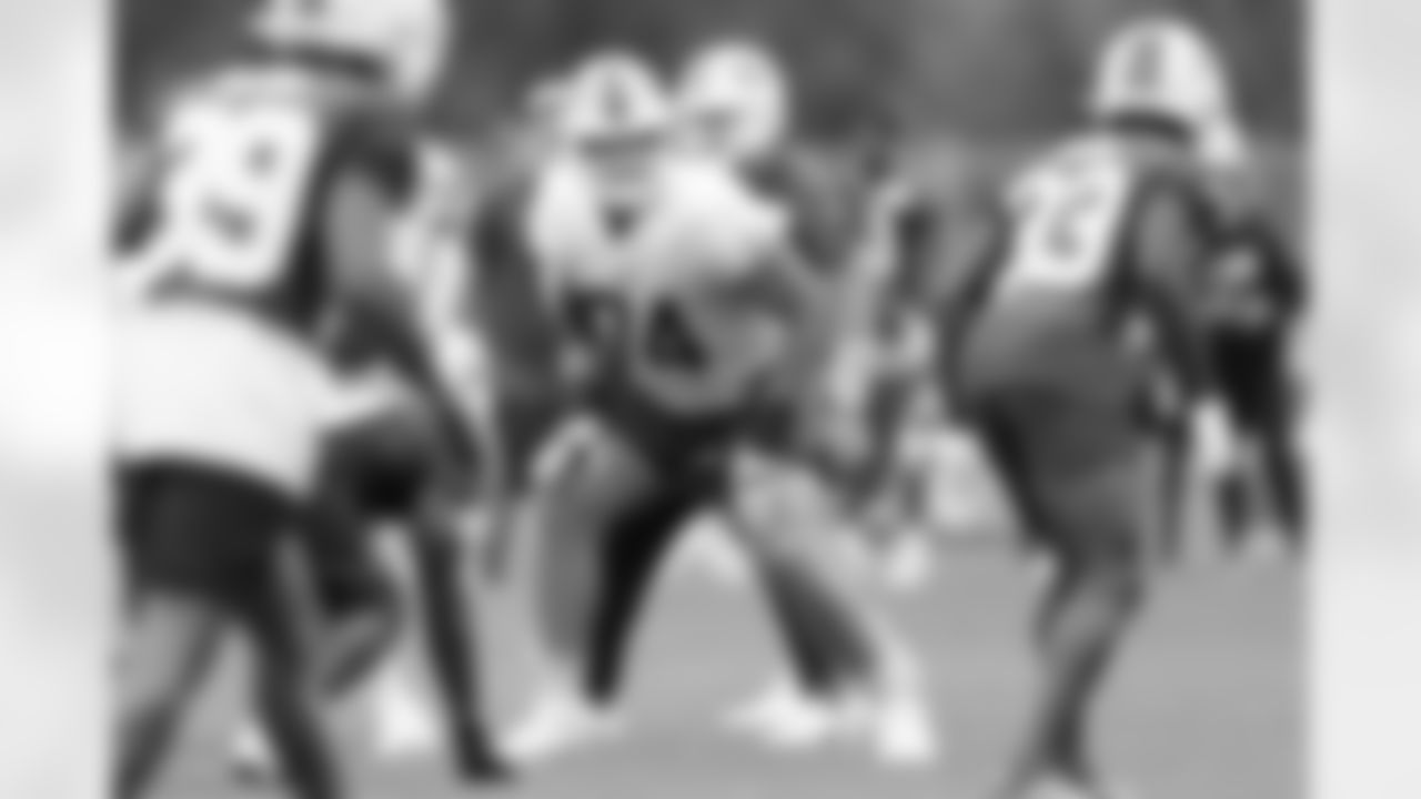Ryan Van Demark (74). Buffalo Bills Training Camp at One Bills Drive, August 17, 2023.