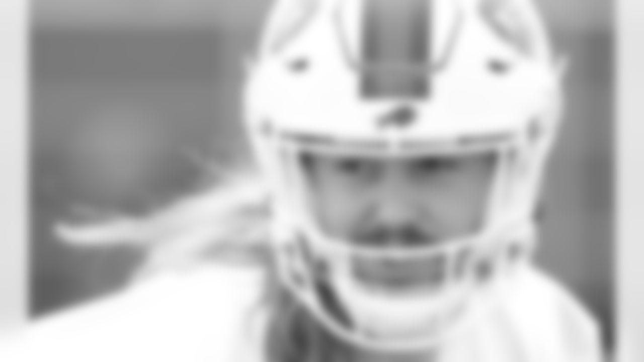 Joel Wilson (48). Buffalo Bills Organized Team Activity, May 23, 2023 at One Bills Drive.