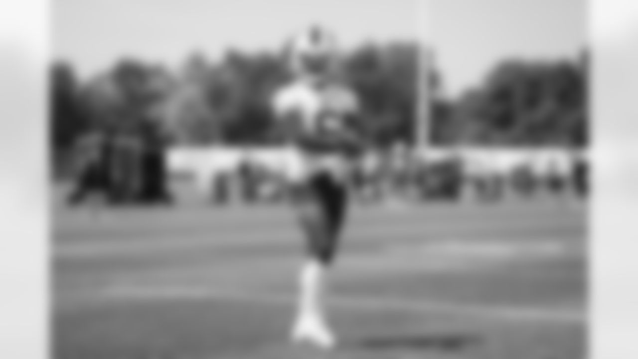 Isaiah McKenzie (6). Week Two of Buffalo Bills OTA's, May 31, 2022. Photo by Ben Green