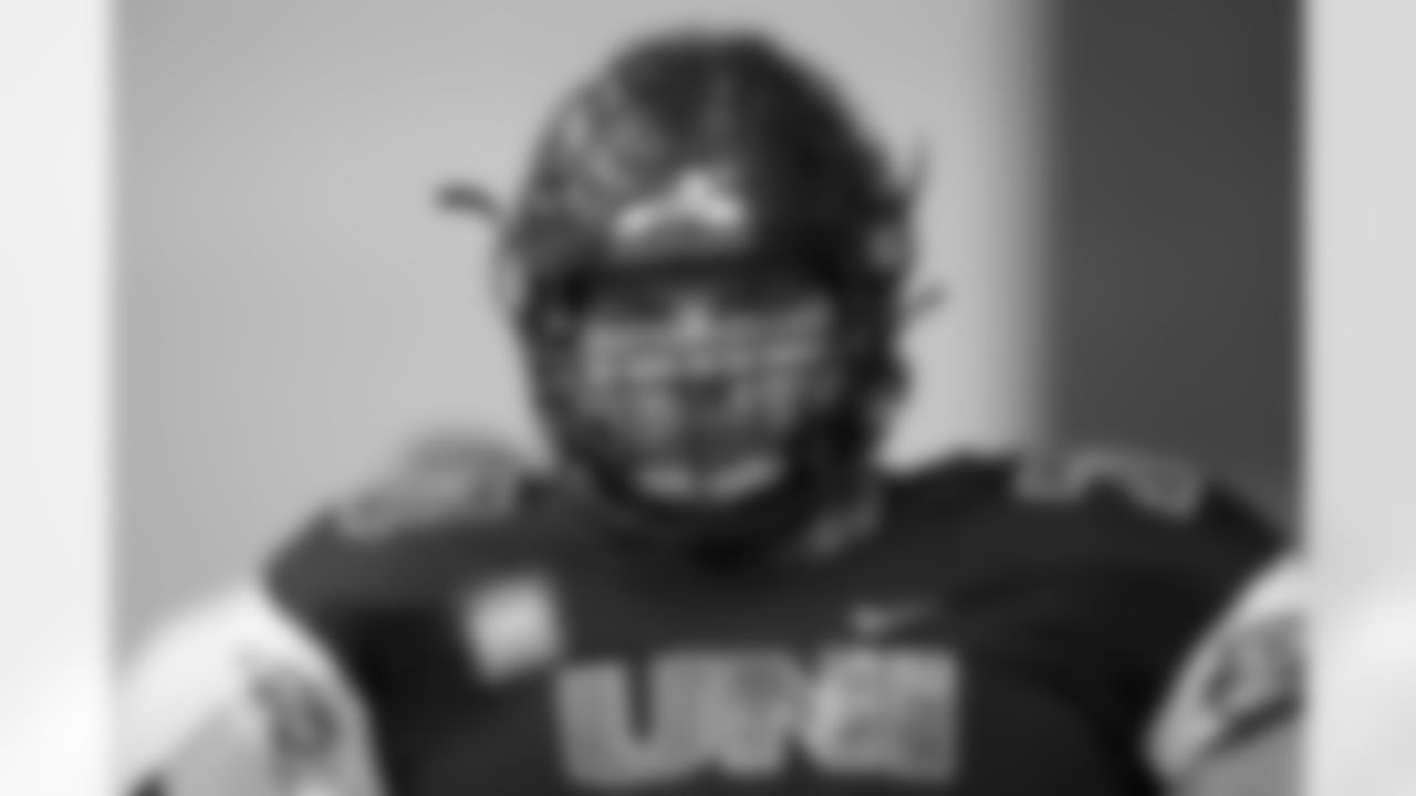OT Trevor Penning, UNI
Having had success in selecting fellow Northern Iowa lineman Spencer Brown, the Buffalo Bills tack on another one in Trevor Penning. Though he plays a violent game, the Bills can harness Penning's vicious nature with some coaching, and he would immediately improve their line. Penning gets after it in the run game, pancaking anyone in sight, while he also provides a relatively immovable base in pass protection. (Pro Football Network, Cam Mellor)