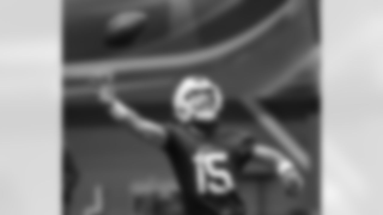 Jake Kumerow (15). Buffalo Bills Wild Card Week practice, January 12, 2022. Photo by Bill Wippert