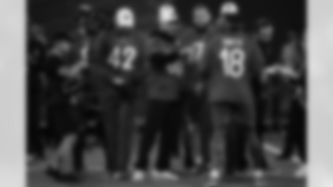 Matt Milano (58) during the 2023 Pro Bowl Skills Showdown on Thursday, February 2, 2023 in Henderson, Nevada.
