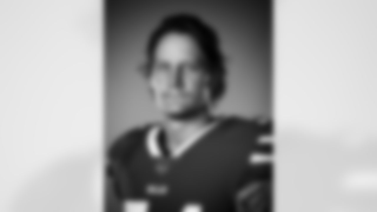 A.J. Klein. Buffalo Bills Media Day, August 1, 2020.
Photo by Bill Wippert