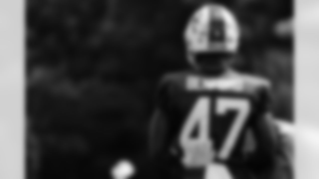 Christian Benford (47). Day 12 of Buffalo Bills Training Camp at St. John Fisher, August 7, 2022. Photo by Ben Green