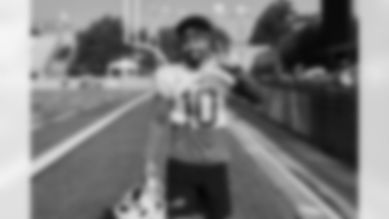 Khalil Shakir (10). Buffalo Bills Training Camp at St. John Fisher University, July 28, 2023.