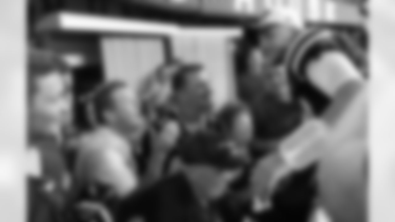 Stefon Diggs (14) with his family postgame. Buffalo Bills vs Los Angeles Rams, Week 1, September 8, 2022 at SoFi Stadium.