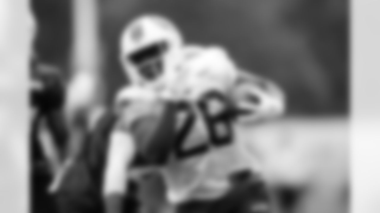 Devin Singletary (26). Buffalo Bills Training Camp at One Bills Drive, August 22, 2022. Photo by Ben Green