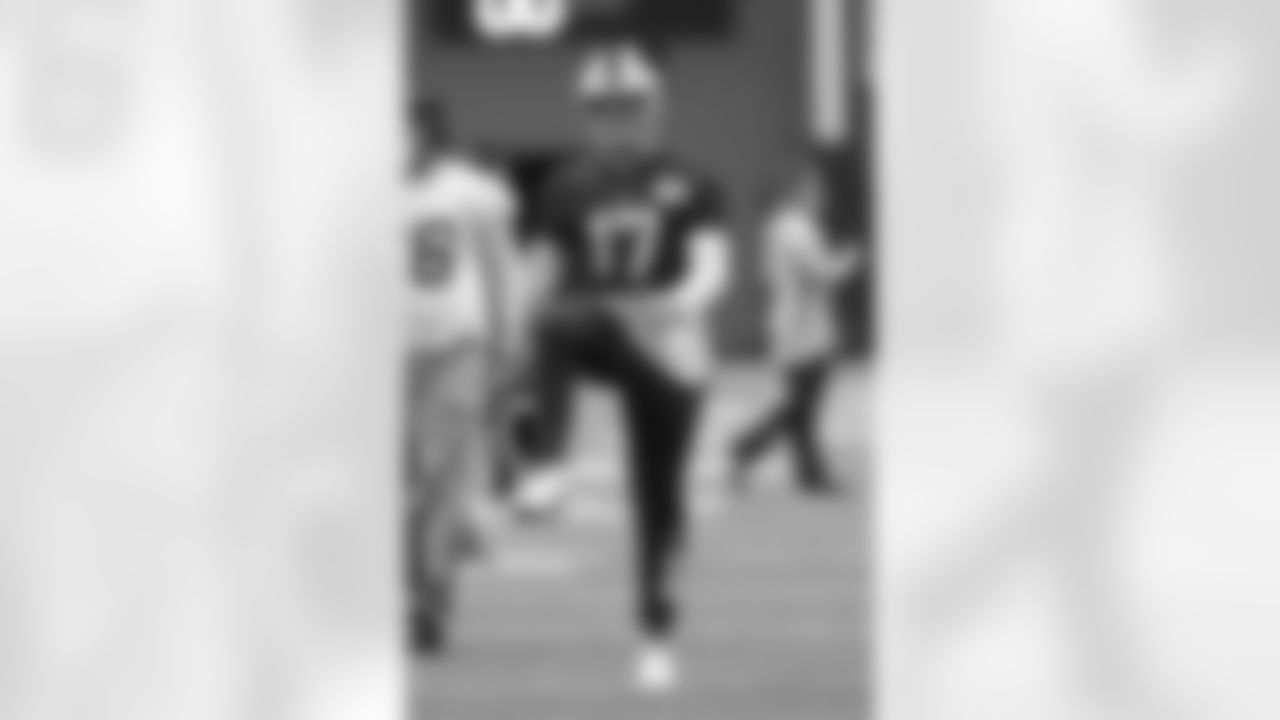 Josh Allen (17). Buffalo Bills AFC Championship practice - Wednesday, January 20, 2021. Photo by Bill Wippert