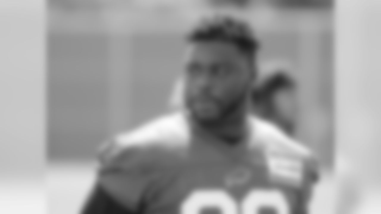 Buffalo Bills take part in mandatory minicamp on June 11, 2019.
Photo by Bill Wippert