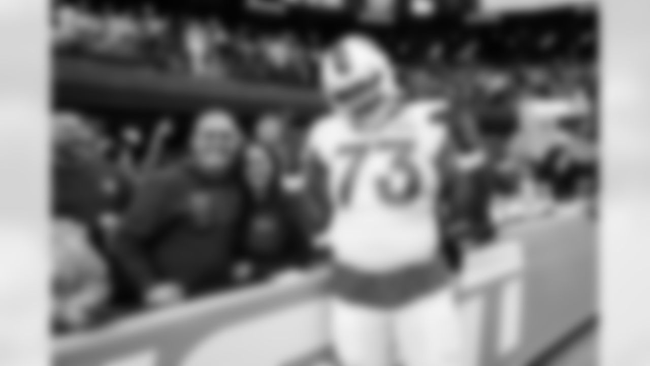 Dion Dawkins (73) during the NFL Pro Bowl game on February 6, 2022 at Allegiant Stadium in Las Vegas, Nevada. Photo by Ben Green