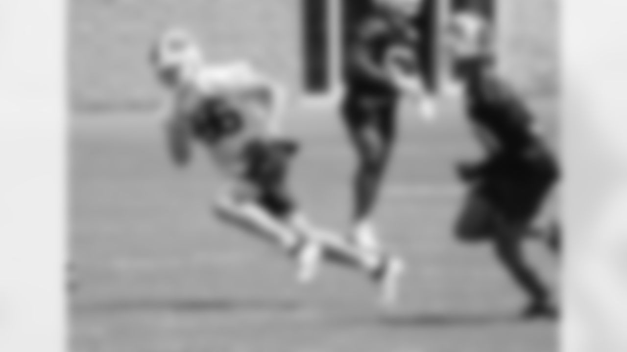 Dalton Kincaid (86) Buffalo Bills Organized Team Activity, May 30, 2023 at One Bills Drive.