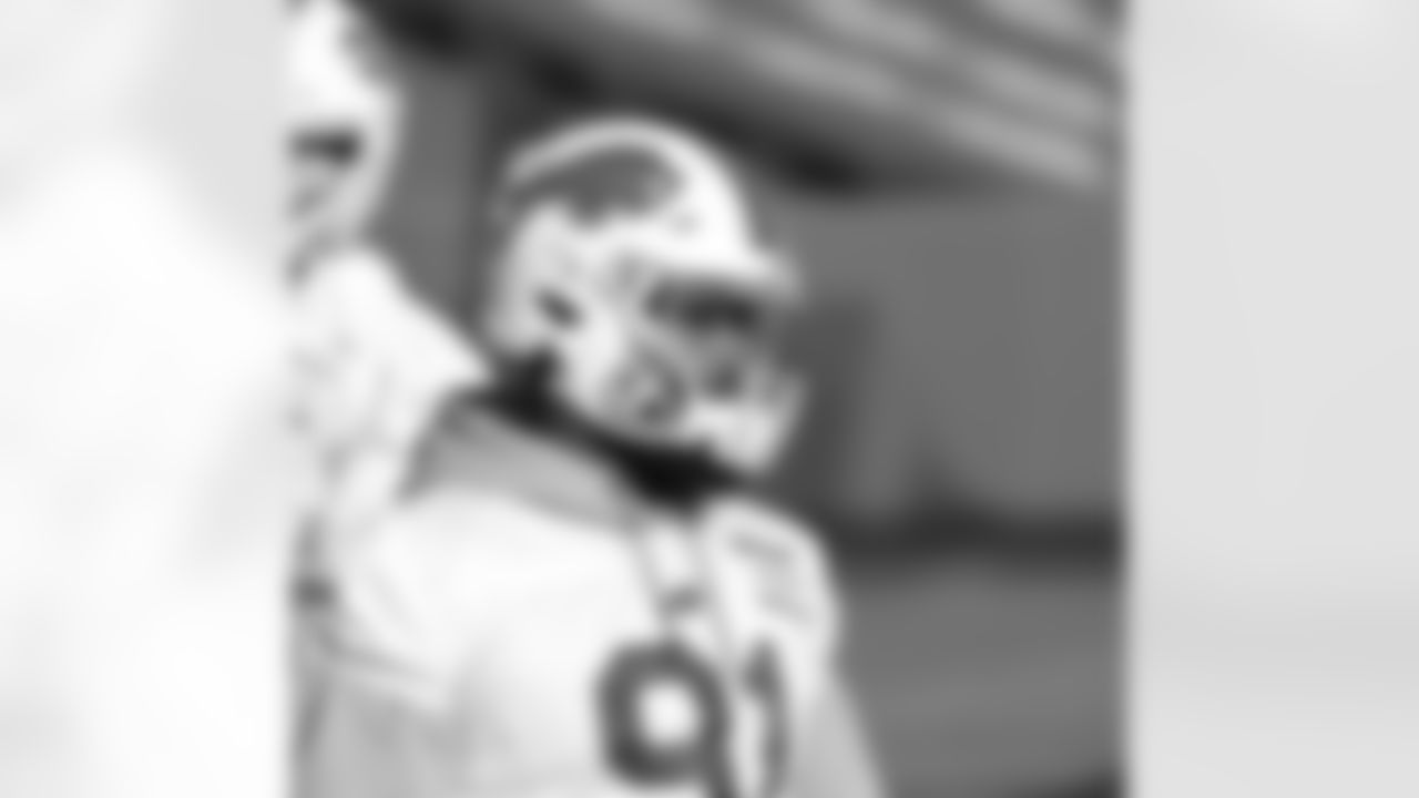 Ed Oliver (91). Buffalo Bills Week 14 practice at Bills Stadium, Friday December 11, 2020.
Photo by Bill Wippert
