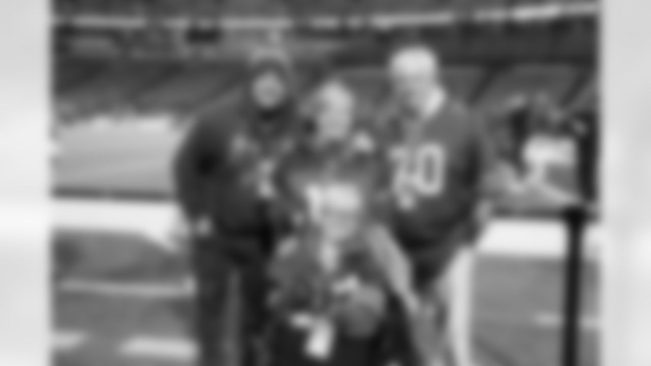 Greg's favorite player is Bruce Smith, a fellow resident of Virginia Beach that Greg has had the chance to meet.