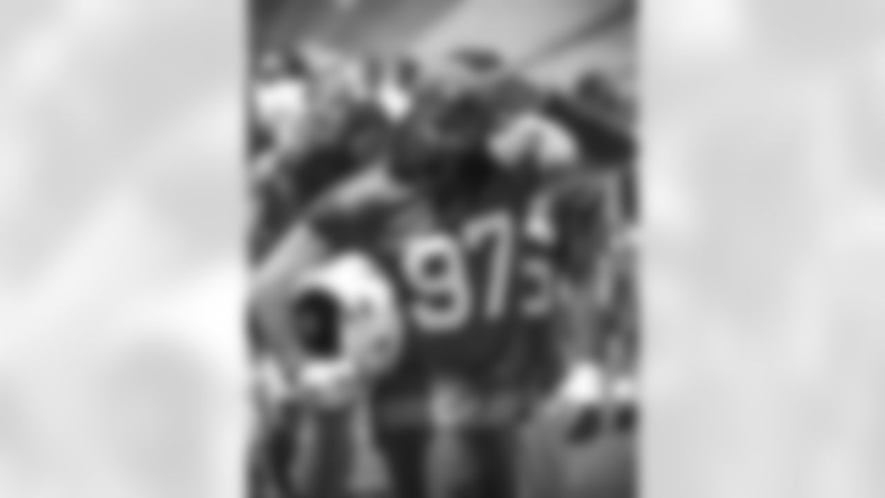 Mario Addison (97). Buffalo Bills minicamp. June 16, 2021. Photo by Bill Wippert