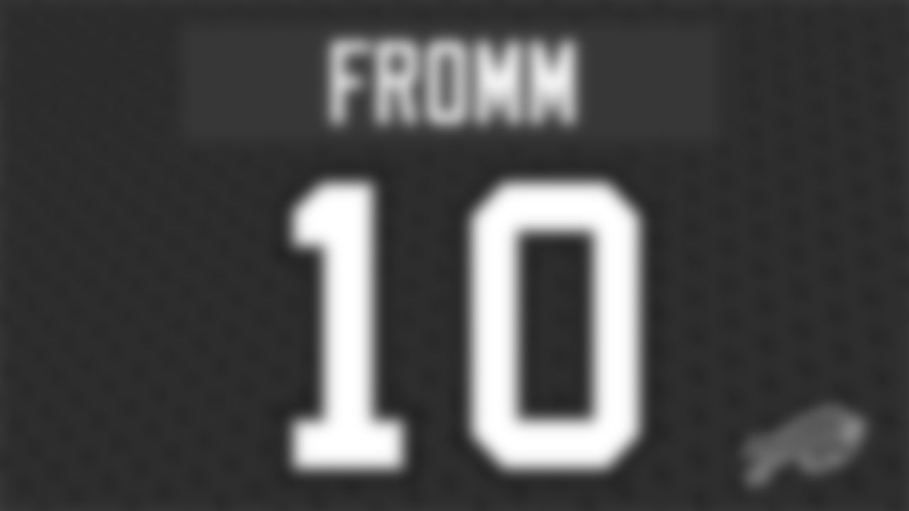 Jake Fromm will wear number 10 with the Bills after being selected in the fifth round!