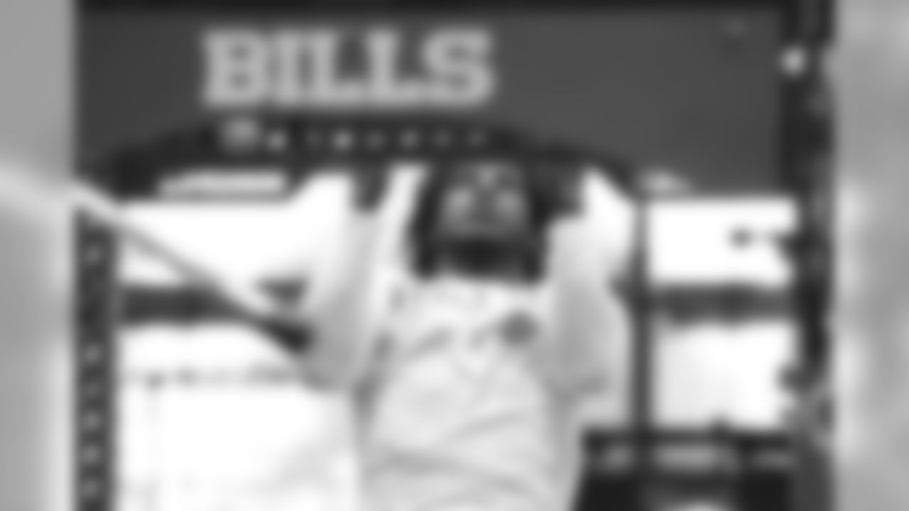 Buffalo Bills Week 8 workouts at One Bills Drive, October 23, 2019.
Photo by Bill Wippert