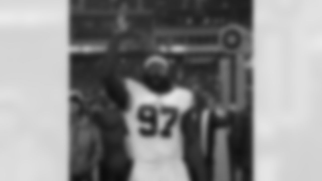 Mario Addison (97). Buffalo Bills vs Kansas City Chiefs at GEHA Field at Arrowhead Stadium, October 10, 2021. Photo by Bill Wippert