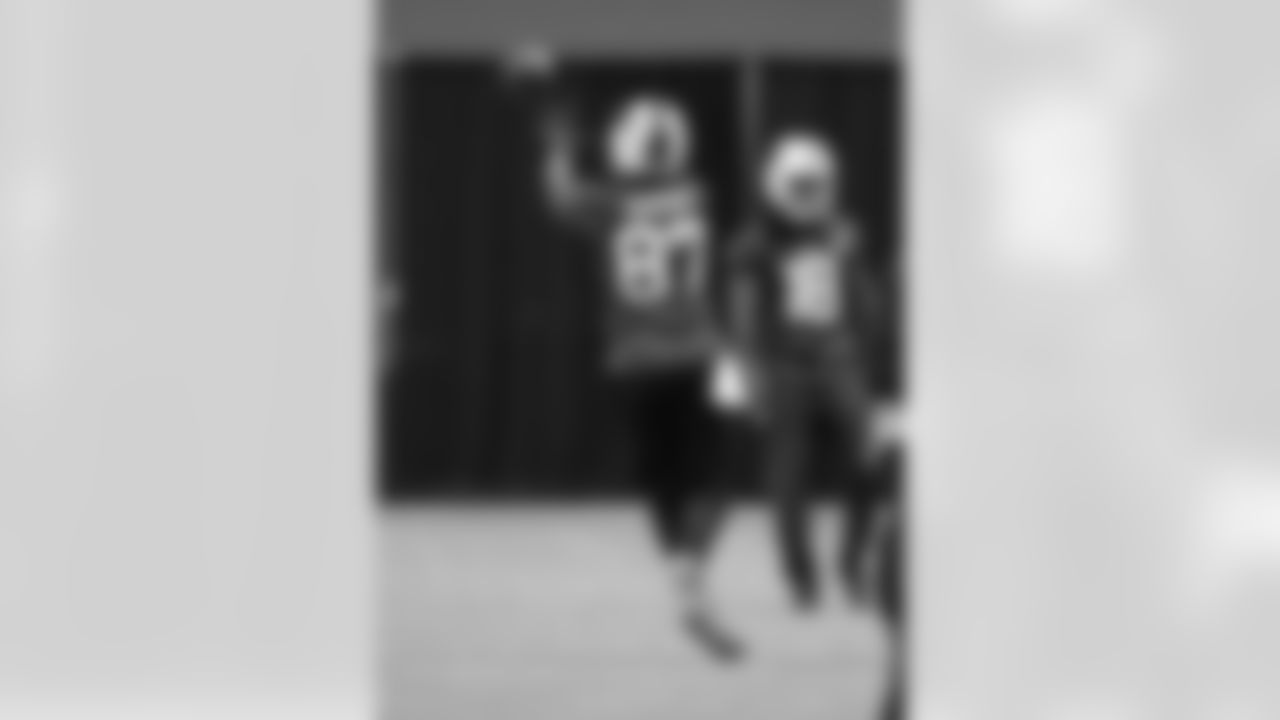 Tanner Gentry (87). Buffalo Bills Divisional Playoff practice - Tuesday, January 12, 2021. Photo by Bill Wippert