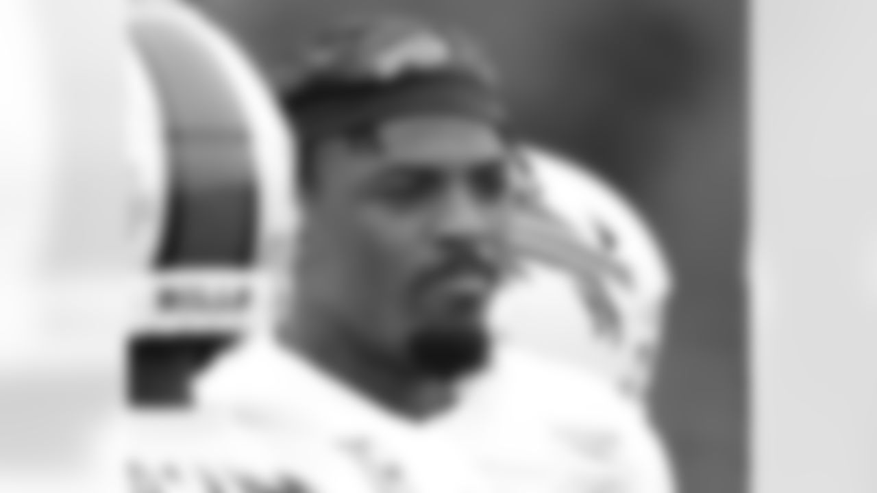 Greg Rousseau (50). Buffalo Bills Week 1 Practice, September 4, 2022 at One Bills Drive. Photo by Bill Wippert