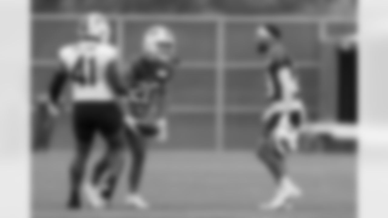 Taylor Rapp (20), Micah Hyde (23). Buffalo Bills Training Camp at One Bills Drive, August 17, 2023.