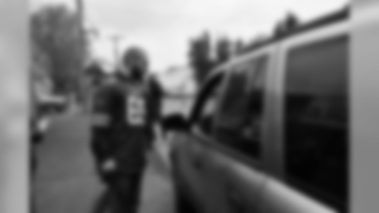 Reid Ferguson (69) at Bills Thanksgiving Blitz 2017