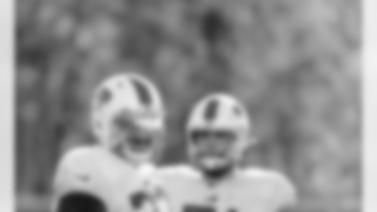 Dion Dawkins (73), Ryan Bates (71). Buffalo Bills Week 8 practice, October 27, 2021. Photo by Bill Wippert