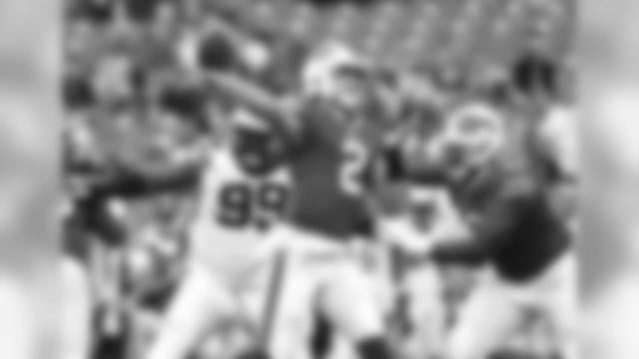 Buffalo Bills quarterback Nathan Peterman (2) - Buffalo Bills vs Carolina Panthers at New Era Field.
Photo by Craig Melvin
August 9, 2018