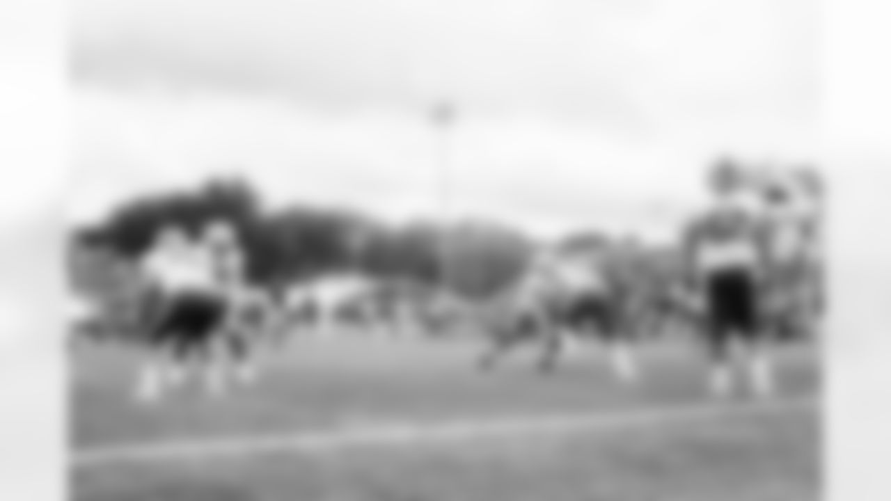 Film photos from the Buffalo Bills 2022 Training Camp at St. John Fisher. Photo by Will Cornfield