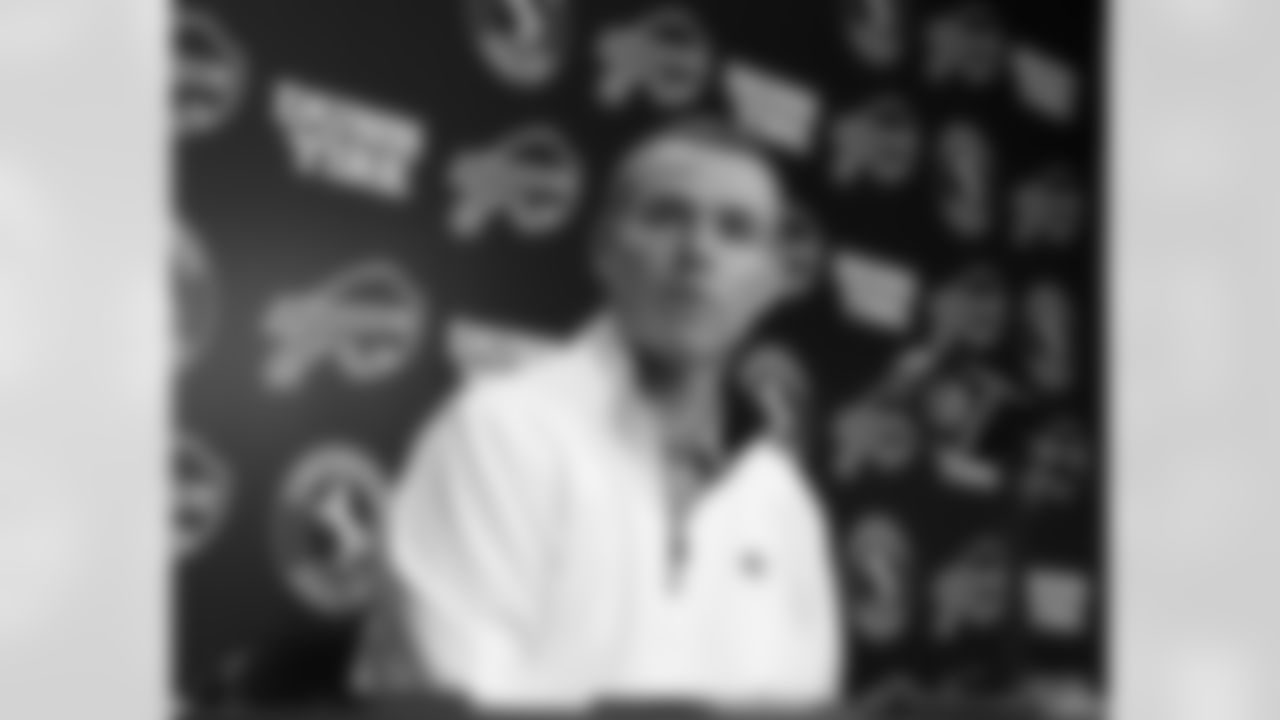 Brandon Beane speaks about free agency, March 16, 2023 at One Bills Drive.