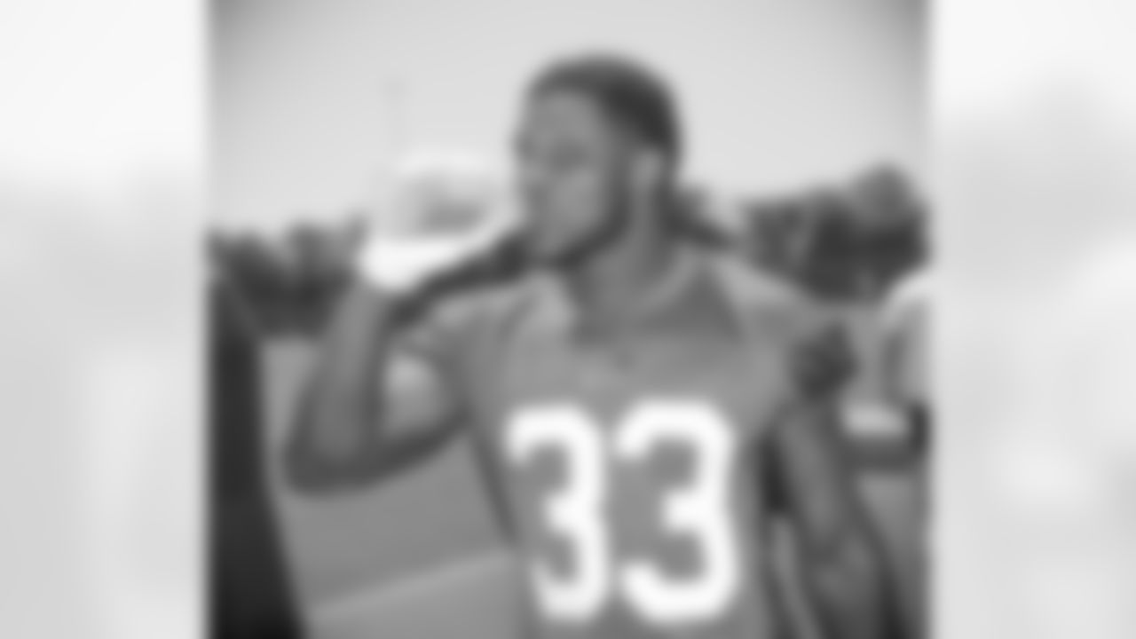 Siran Neal (33). Buffalo Bills Organized Team Activity. June 10, 2021. Photo by Bill Wippert