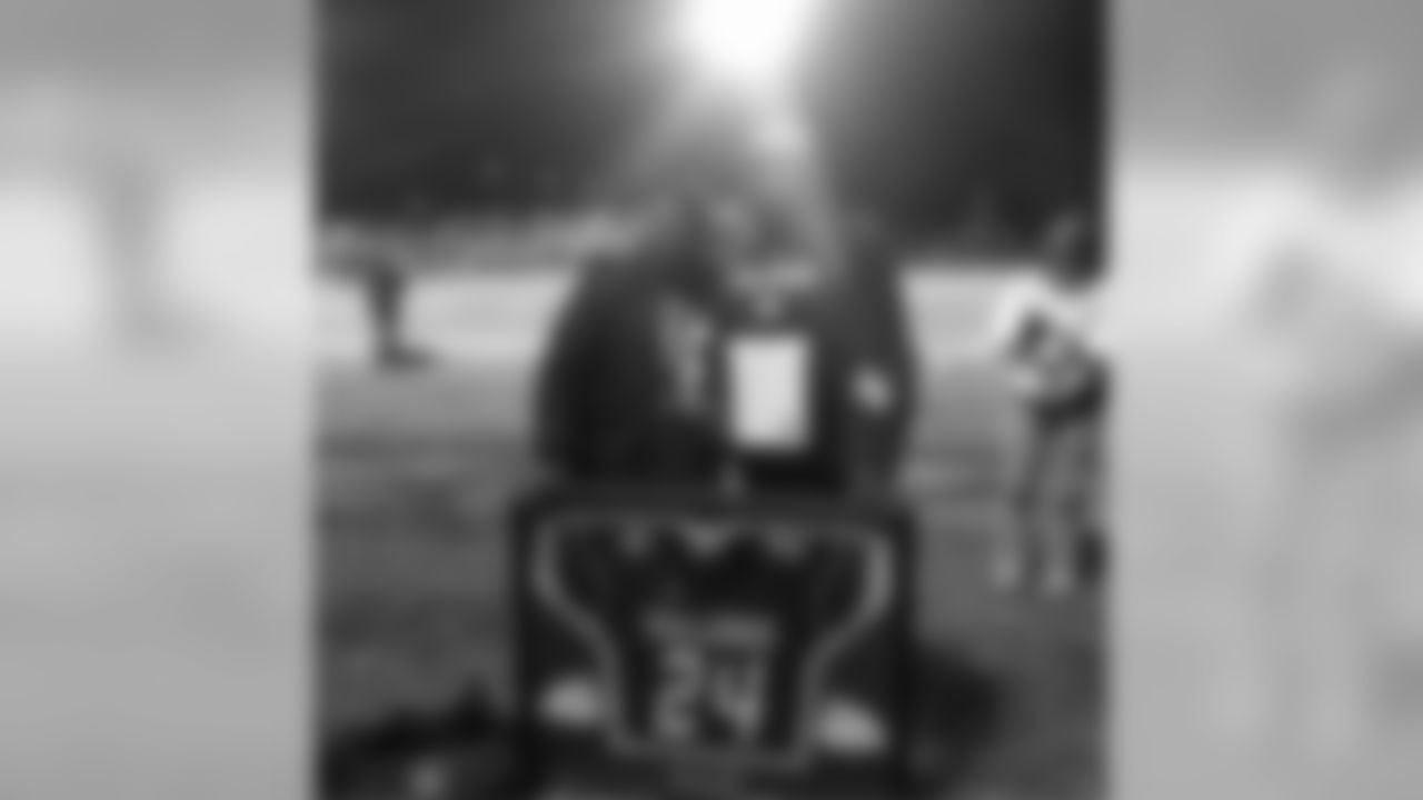 At Terry High School,Got my Jersey retired,words can't describe the feeling