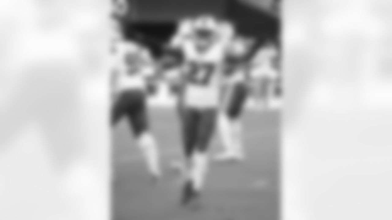 Tre'Davious White (27) Buffalo Bills vs Las Vegas Raiders, October 4, 2020 at Allegiant Stadium.
Photo by Bill Wippert